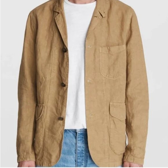 Rag and Bone Linen Men's Blazer - Picture 1 of 3